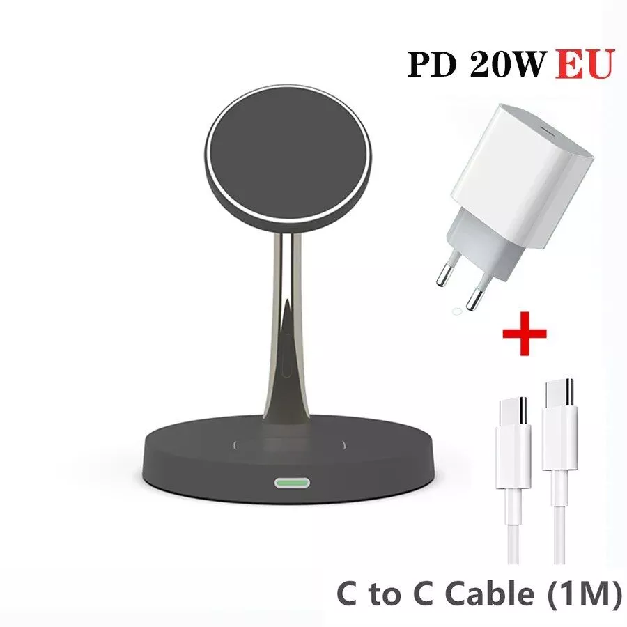 Black With 20W EU Plug